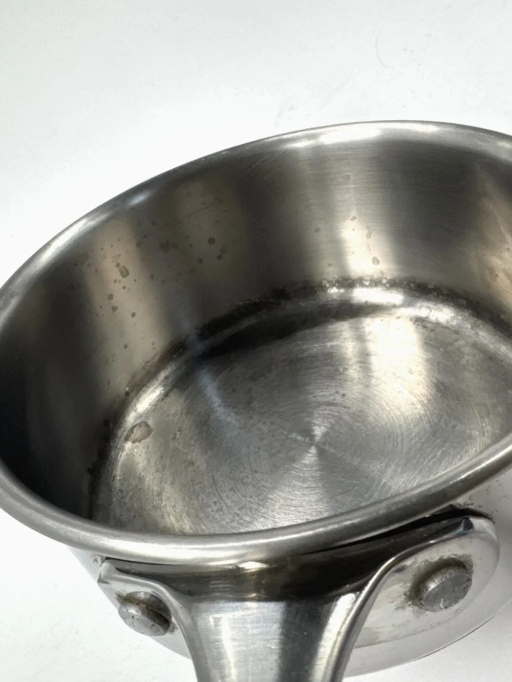 Revere Ware SX Stainless Steel Sauce Pan & Lid Set 1 Qt Heavy Duty Copper Bottom